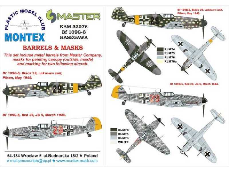 Bf 109G-6 Hasegawa - zdjęcie 1 Bf 109G-6 Hasegawa - zdjęcie 1