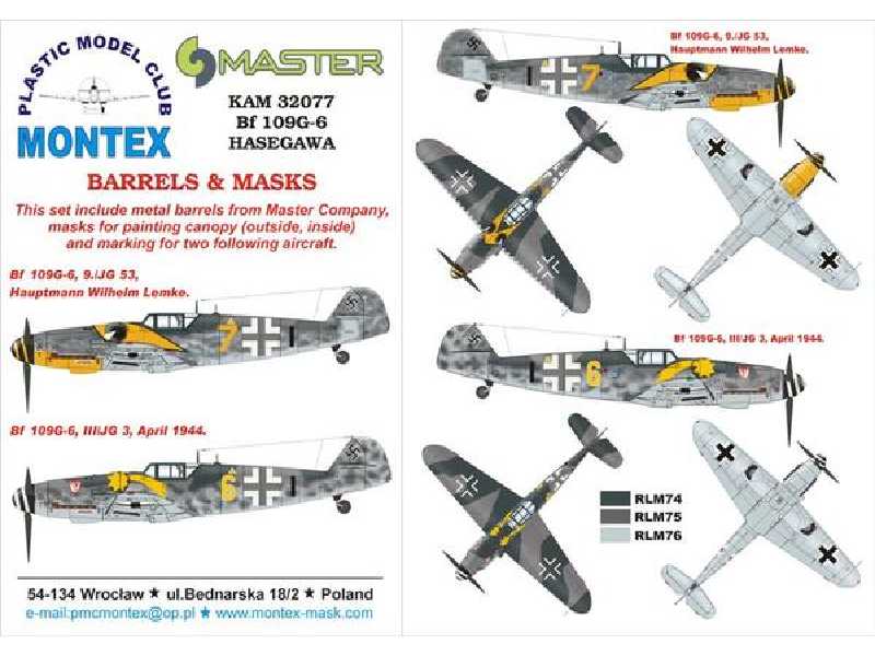 Bf 109G-6 Hasegawa - zdjęcie 1 Bf 109G-6 Hasegawa - zdjęcie 1