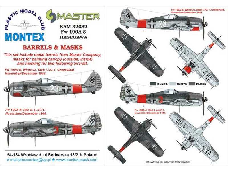 Fw 190A-8 Hasegawa - zdjęcie 1 Fw 190A-8 Hasegawa - zdjęcie 1