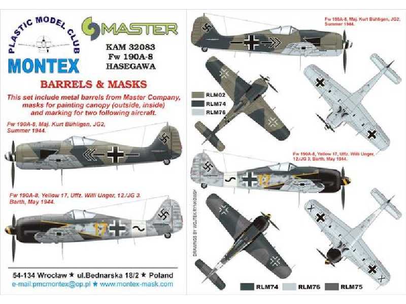 Fw 190A-8 Hasegawa - zdjęcie 1 Fw 190A-8 Hasegawa - zdjęcie 1
