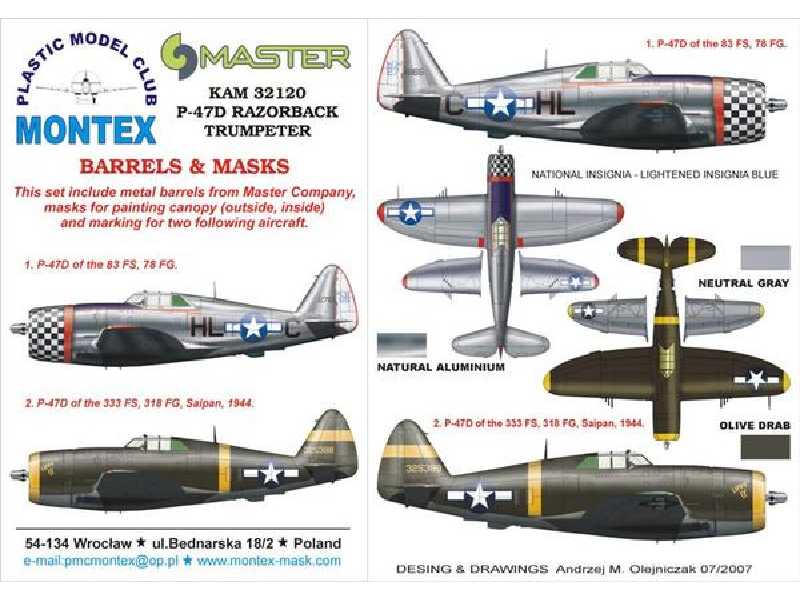 P-47D Razorback TRUMPETER - zdjęcie 1 P-47D Razorback TRUMPETER - zdjęcie 1