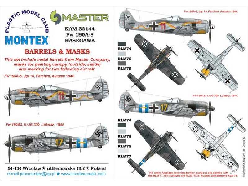 Fw 190A8 (snake) HASEGAWA - zdjęcie 1