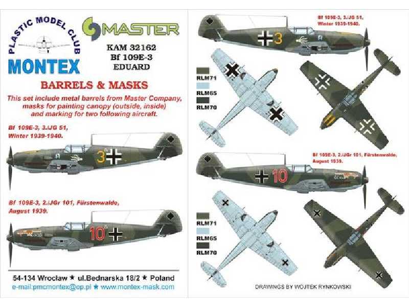 Bf 109E-3 EDUARD - zdjęcie 1 Bf 109E-3 EDUARD - zdjęcie 1