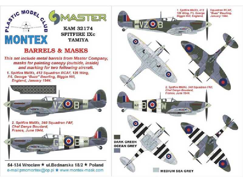 SPITFIRE IX TAMIYA - zdjęcie 1 SPITFIRE IX TAMIYA - zdjęcie 1