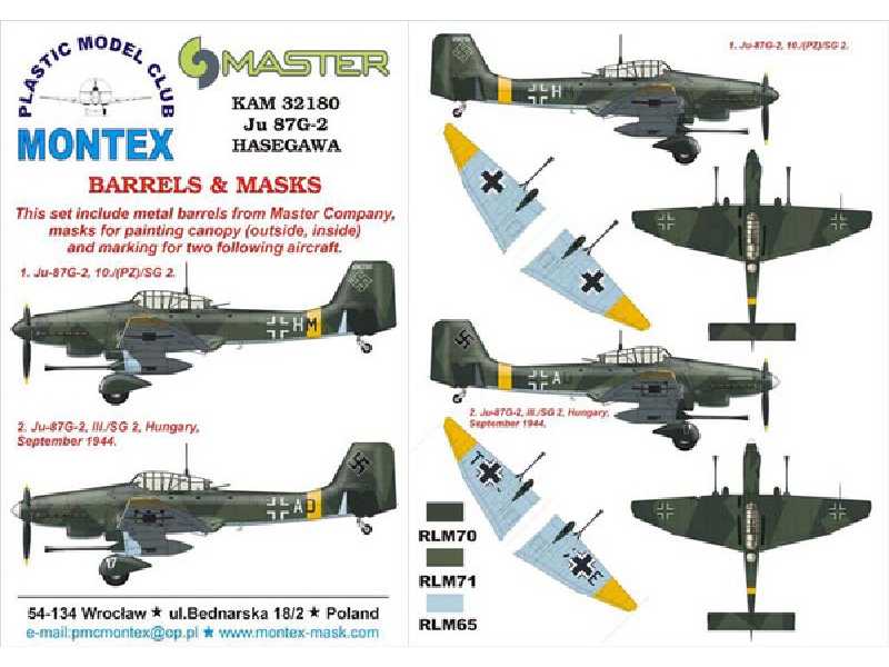 Ju  87G HASEGAWA - zdjęcie 1