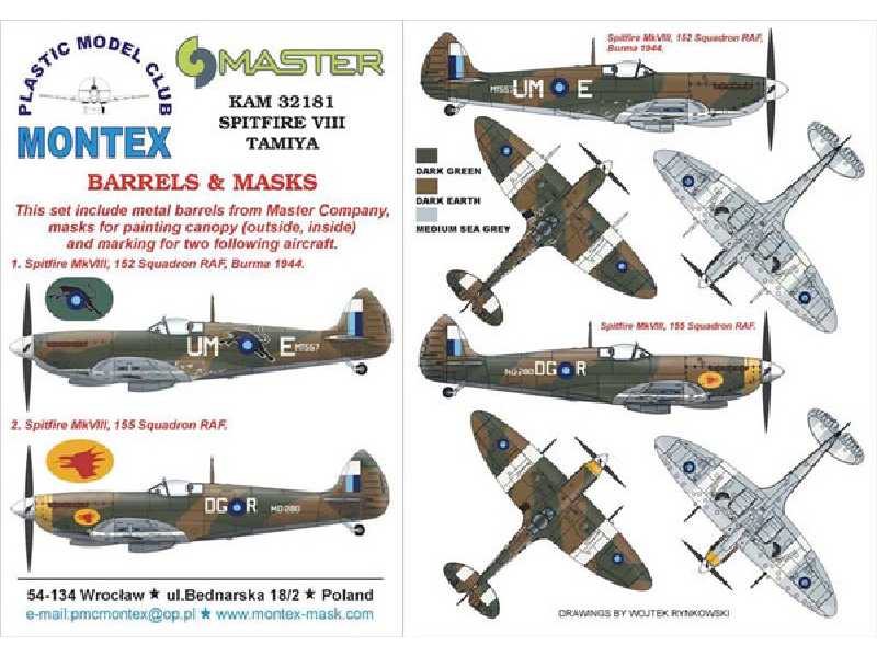 SPITFIRE VIII TAMIYA - zdjęcie 1 SPITFIRE VIII TAMIYA - zdjęcie 1