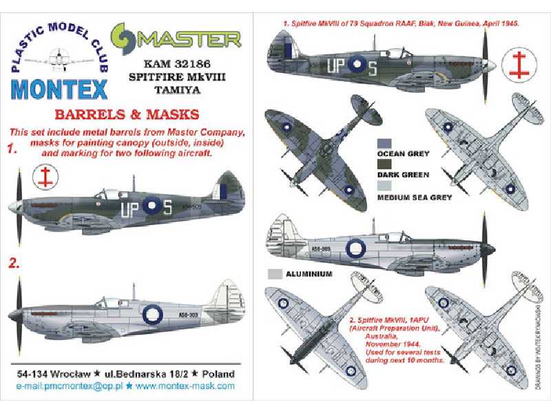 SPITFIRE VIII TAMIYA - zdjęcie 1 SPITFIRE VIII TAMIYA - zdjęcie 1