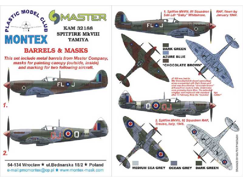 SPITFIRE VIII TAMIYA - zdjęcie 1 SPITFIRE VIII TAMIYA - zdjęcie 1