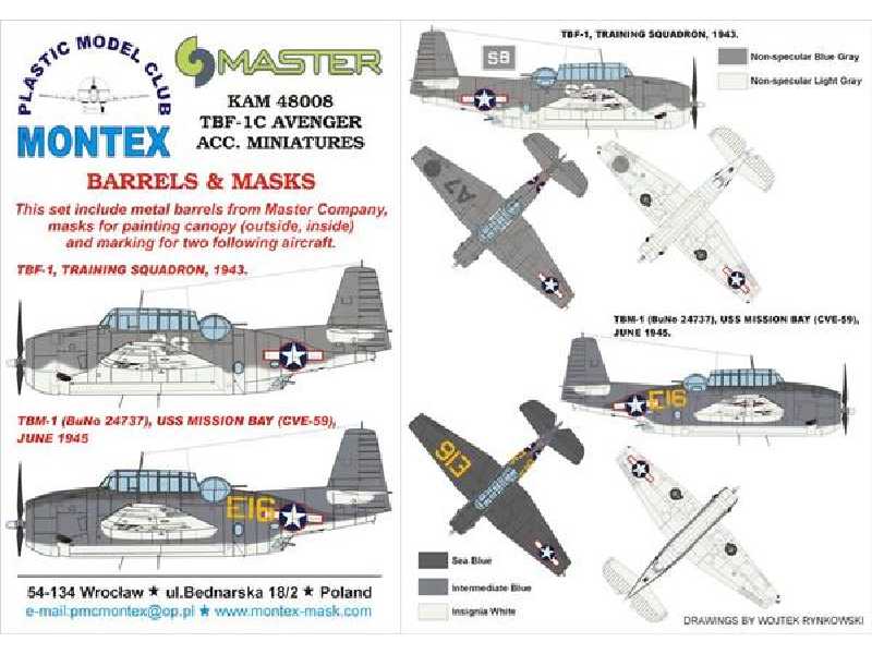 TBM-1C Avenger Acc.M. - zdjęcie 1 TBM-1C Avenger Acc.M. - zdjęcie 1