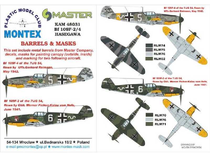 Bf 109F-2/4 Hasegawa - zdjęcie 1 Bf 109F-2/4 Hasegawa - zdjęcie 1