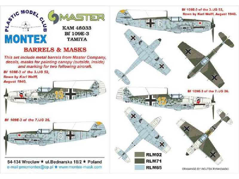 Bf 109E-3 Tamiya - zdjęcie 1