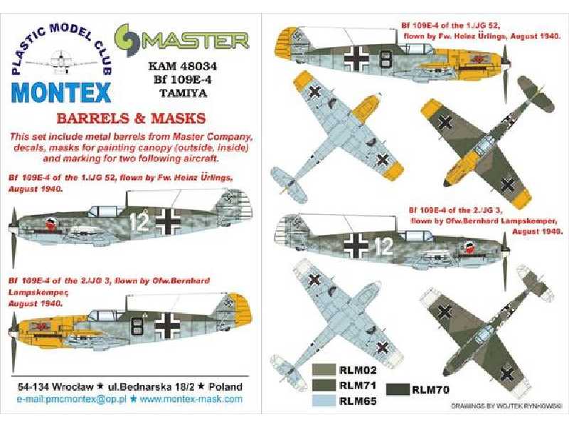 Bf 109E-4 Tamiya - zdjęcie 1 Bf 109E-4 Tamiya - zdjęcie 1