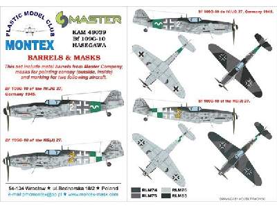 Bf 109G-10 Hasegawa - zdjęcie 1