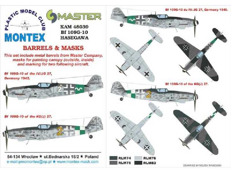 Bf 109G-10 Hasegawa - zdjęcie 1 Bf 109G-10 Hasegawa - zdjęcie 1