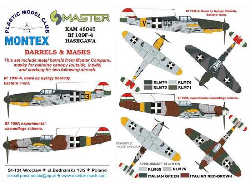 Bf 109F Hasegawa - zdjęcie 1 Bf 109F Hasegawa - zdjęcie 1