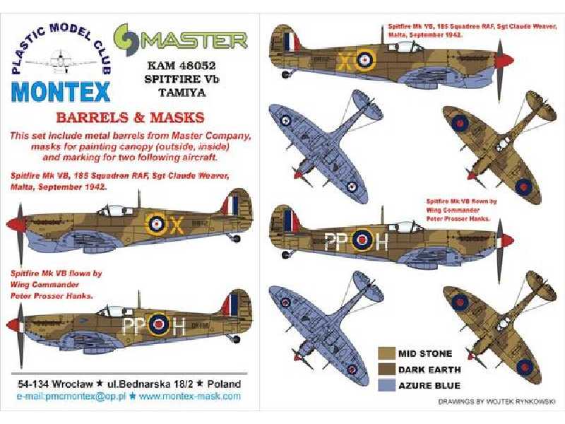 Spitfire MkVB (Malta) Tamiya - zdjęcie 1 Spitfire MkVB (Malta) Tamiya - zdjęcie 1