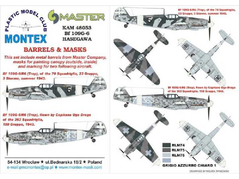 Bf 109G-6 (Italy) Hasegawa - zdjęcie 1