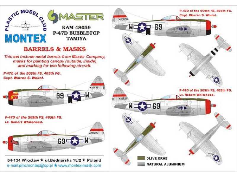 P-47D Thunderbolt Tamiya - zdjęcie 1 P-47D Thunderbolt Tamiya - zdjęcie 1