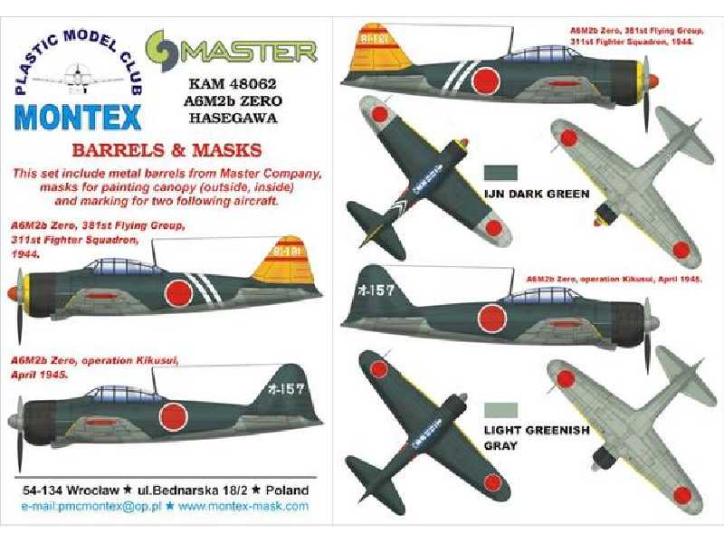 A6M2 Zero Hasegawa - zdjęcie 1