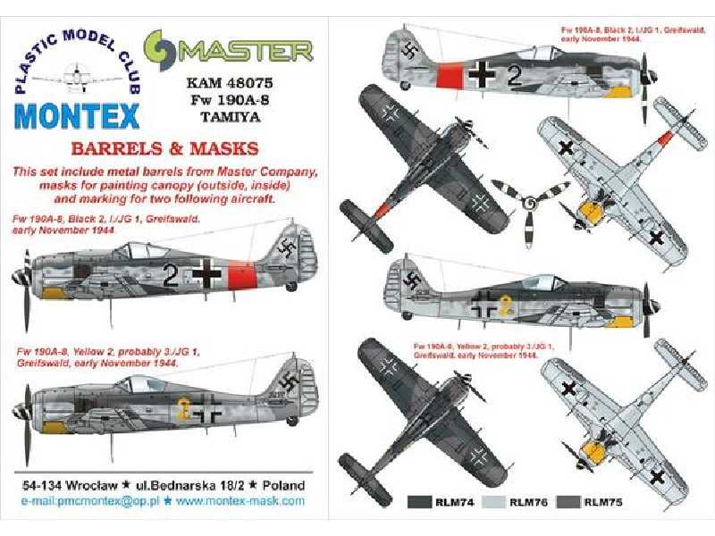Fw 190A-8 Tamiya - zdjęcie 1 Fw 190A-8 Tamiya - zdjęcie 1