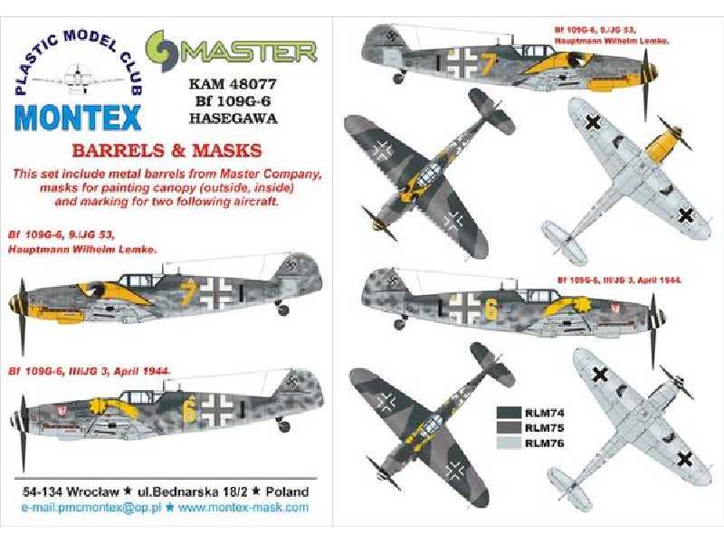 Bf 109G-6 Hasegawa - zdjęcie 1