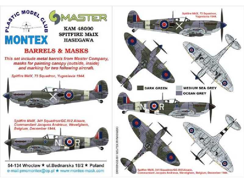 Spitfire MkIX Hasegawa - zdjęcie 1