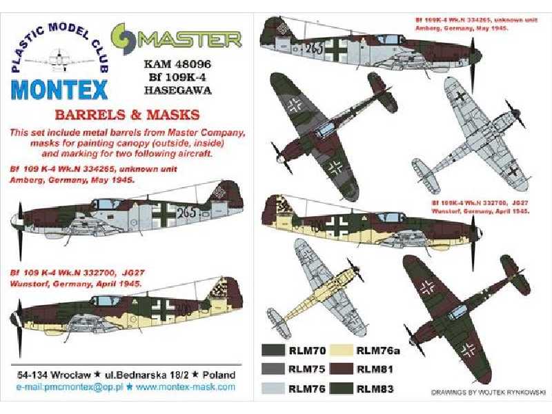 Bf 109K-4 Hasegawa - zdjęcie 1 Bf 109K-4 Hasegawa - zdjęcie 1