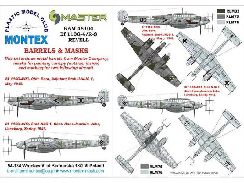 Bf 110G-4/R3 Revell - zdjęcie 1 Bf 110G-4/R3 Revell - zdjęcie 1