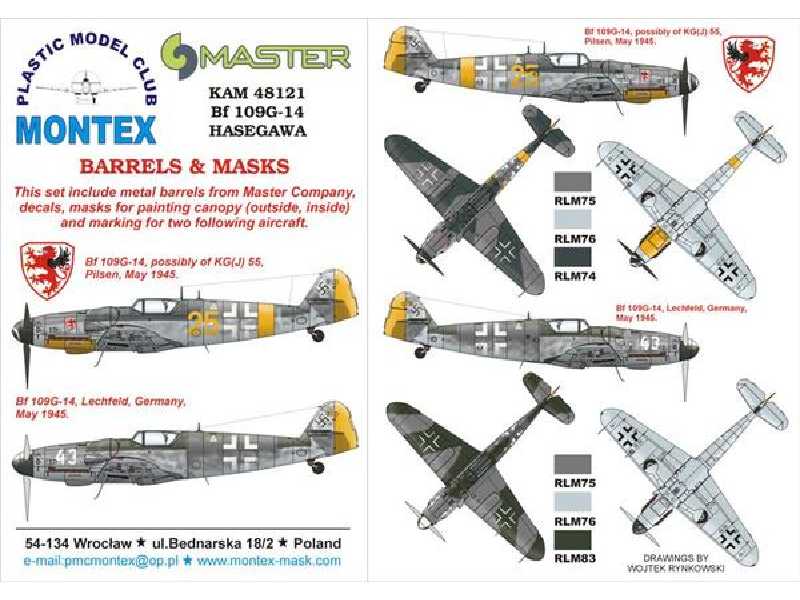 Bf 109G-14 Hasegawa - zdjęcie 1