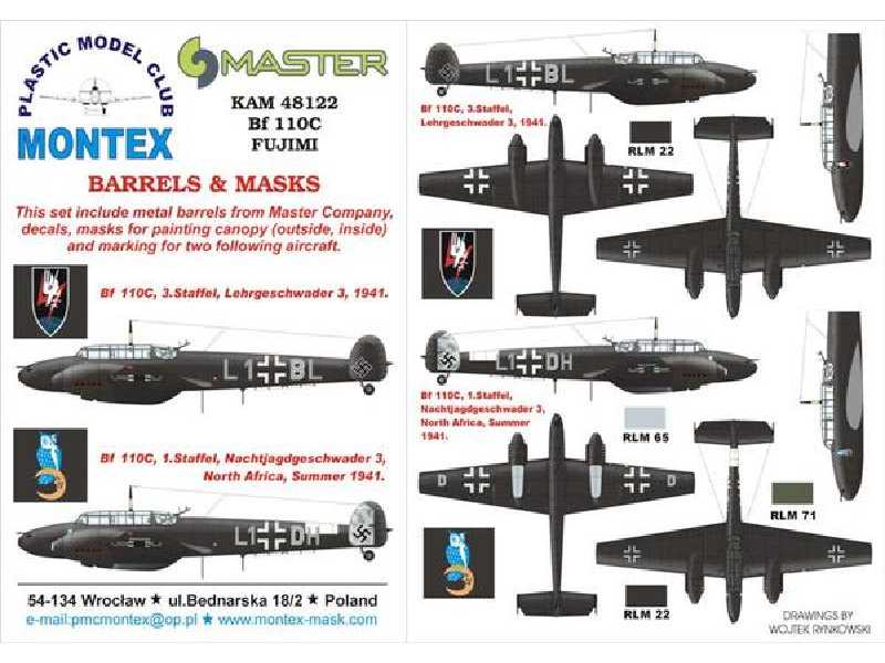 Bf 110C Fujimi - zdjęcie 1 Bf 110C Fujimi - zdjęcie 1