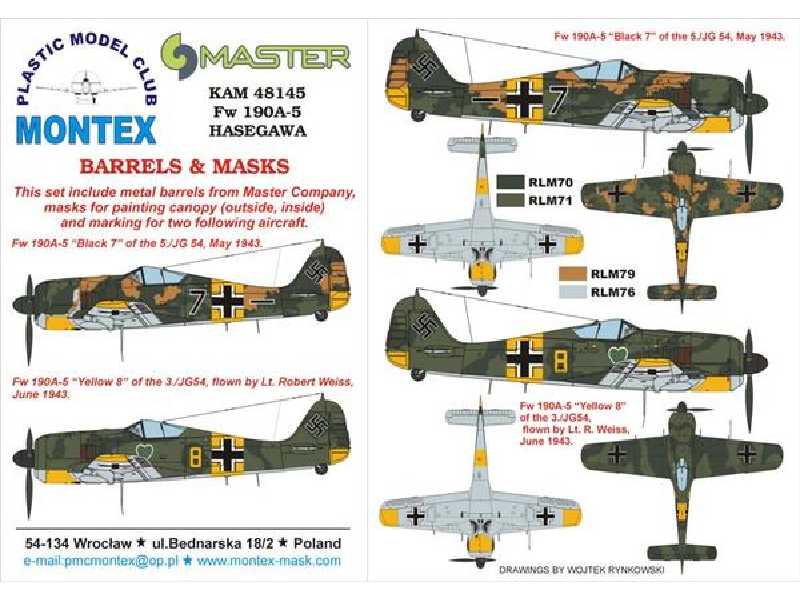 Fw 190A-5 HASEGAWA - zdjęcie 1 Fw 190A-5 HASEGAWA - zdjęcie 1