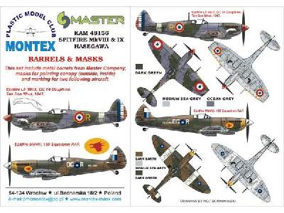 Spitfire MK VIII &amp; IX HASEGAWA - zdjęcie 1