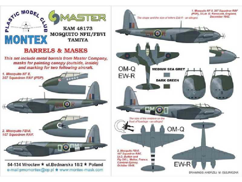 DH MOSQUITO TAMIYA - zdjęcie 1 DH MOSQUITO TAMIYA - zdjęcie 1