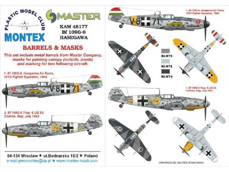 Bf 109G-6 HASEGAWA - zdjęcie 1 Bf 109G-6 HASEGAWA - zdjęcie 1
