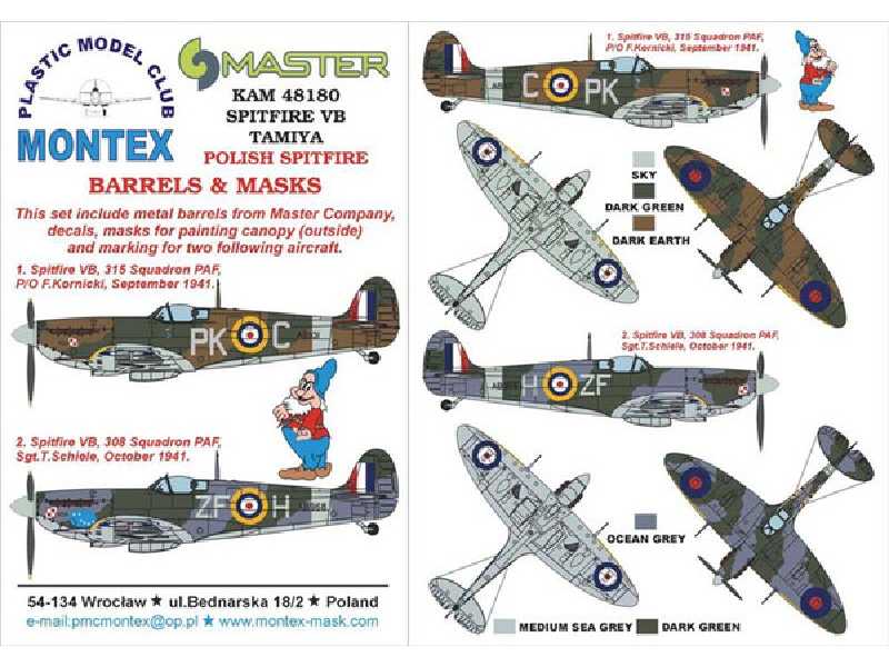 SPITFIRE VB TAMIYA - zdjęcie 1