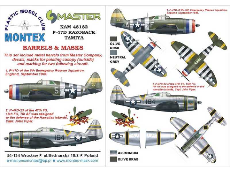 P-47D RAZORBACK TAMIYA - zdjęcie 1 P-47D RAZORBACK TAMIYA - zdjęcie 1