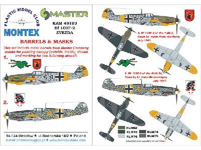 Bf 109F-2 ZVEZDA - zdjęcie 1