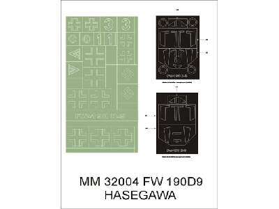 Fw-190 D-9 Hasegawa ST 19 - zdjęcie 1