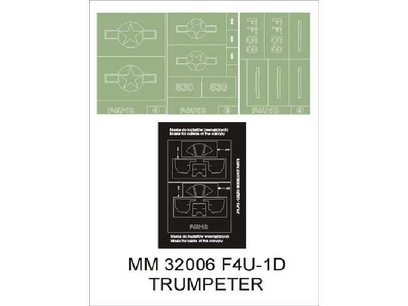 F4U1D Corsair Trumpeter 2221 - zdjęcie 1