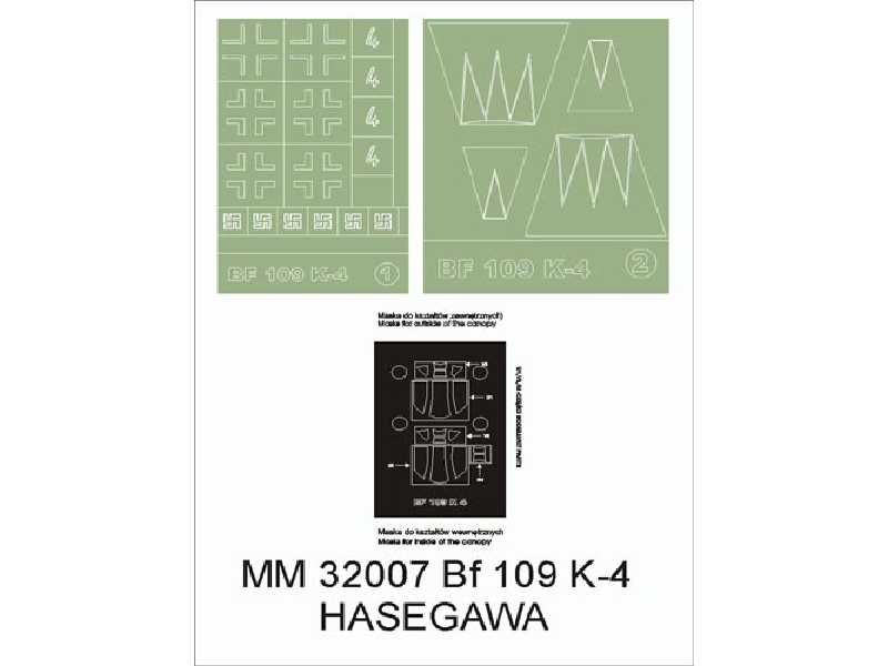 Me-109 K-4 Hasegawa ST 20 - zdjęcie 1 Me-109 K-4 Hasegawa ST 20 - zdjęcie 1