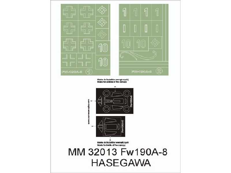 Fw-190 A-8 Hasegawa St21 - zdjęcie 1 Fw-190 A-8 Hasegawa St21 - zdjęcie 1