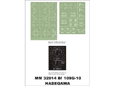 Bf - 109 G-10 Hasegawa ST 22 - zdjęcie 1