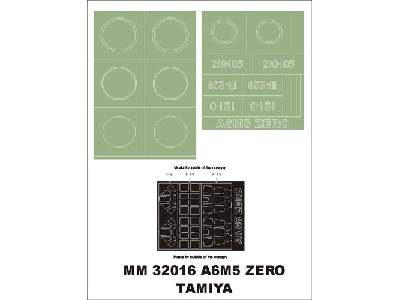 A6M5 Zero Tamiya 60309 - zdjęcie 1