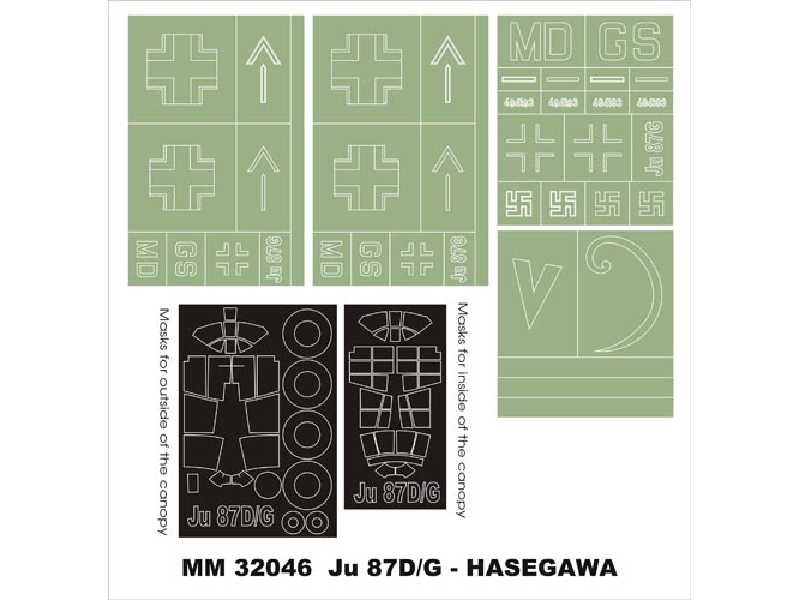 Ju-87G Hasegawa ST25 - zdjęcie 1 Ju-87G Hasegawa ST25 - zdjęcie 1