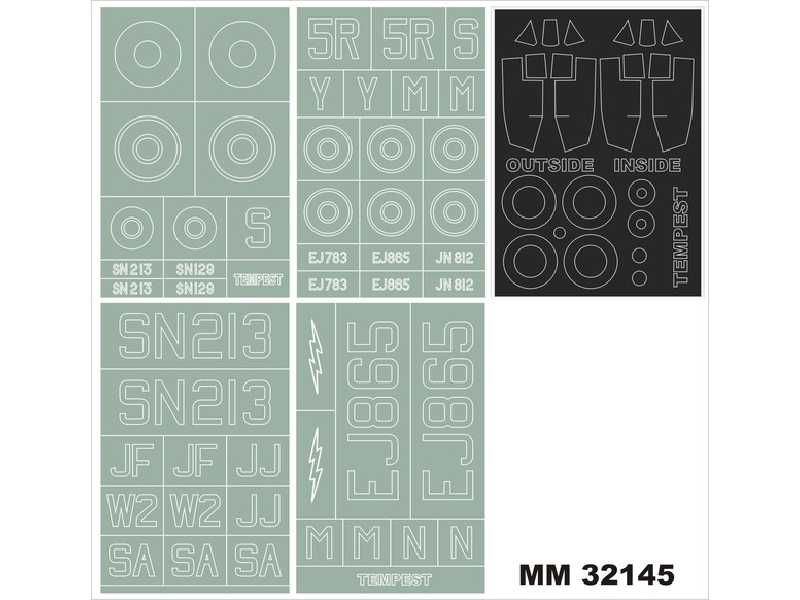 HAWKER TEMPEST MkVc PCM 32016 - zdjęcie 1 HAWKER TEMPEST MkVc PCM 32016 - zdjęcie 1