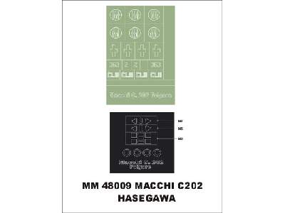 Macchi C202 Hasegawa JT 32 - zdjęcie 1