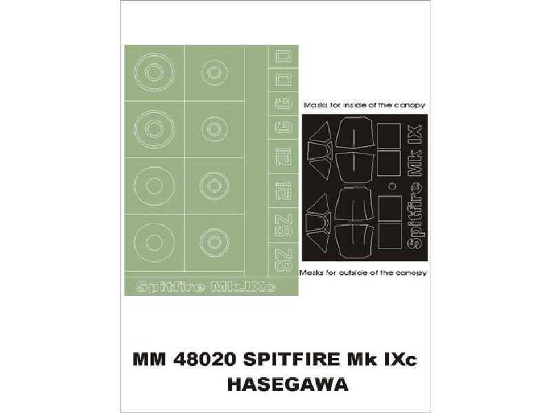 Spitfire Mk IXc Hasegawa JT 79 - zdjęcie 1 Spitfire Mk IXc Hasegawa JT 79 - zdjęcie 1