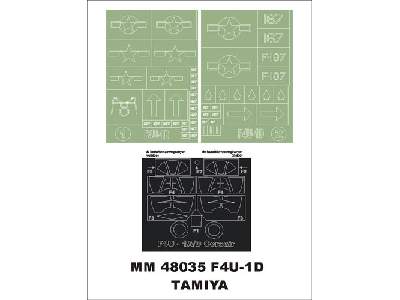 F4U1D Corsair Tamiya 61 - zdjęcie 1