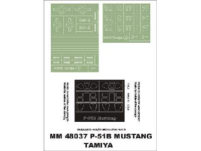 P -51 B Mustang Tamiya 42 - zdjęcie 1