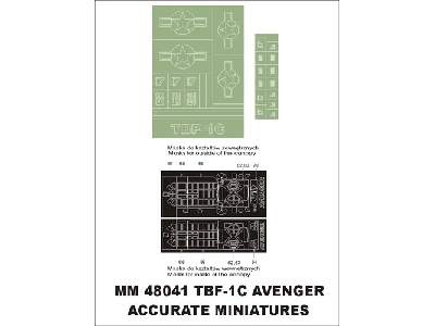 TBF-1C Avenger Acc.Miniatures 3403 i 3405 - zdjęcie 1